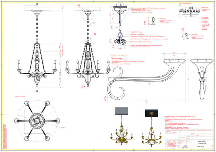 Produktdesign & Konstruktion der Leuchten Manufactur Wurzen